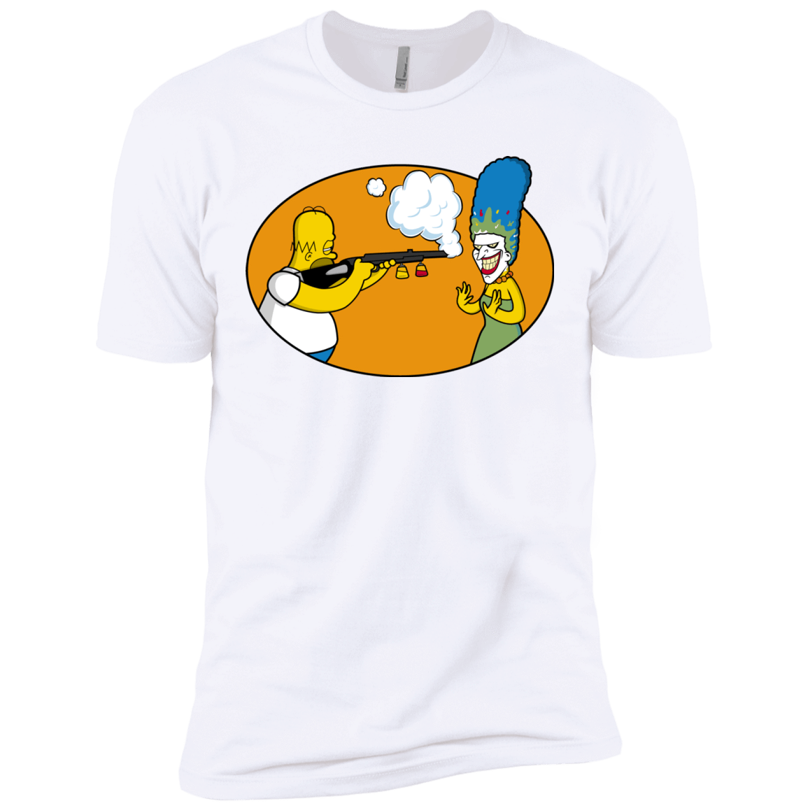 T-Shirts White / X-Small Make Up Gun Men's Premium T-Shirt