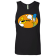 T-Shirts Black / Small Make Up Gun Men's Premium Tank Top