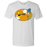 T-Shirts Heather White / Small Make Up Gun Men's Triblend T-Shirt