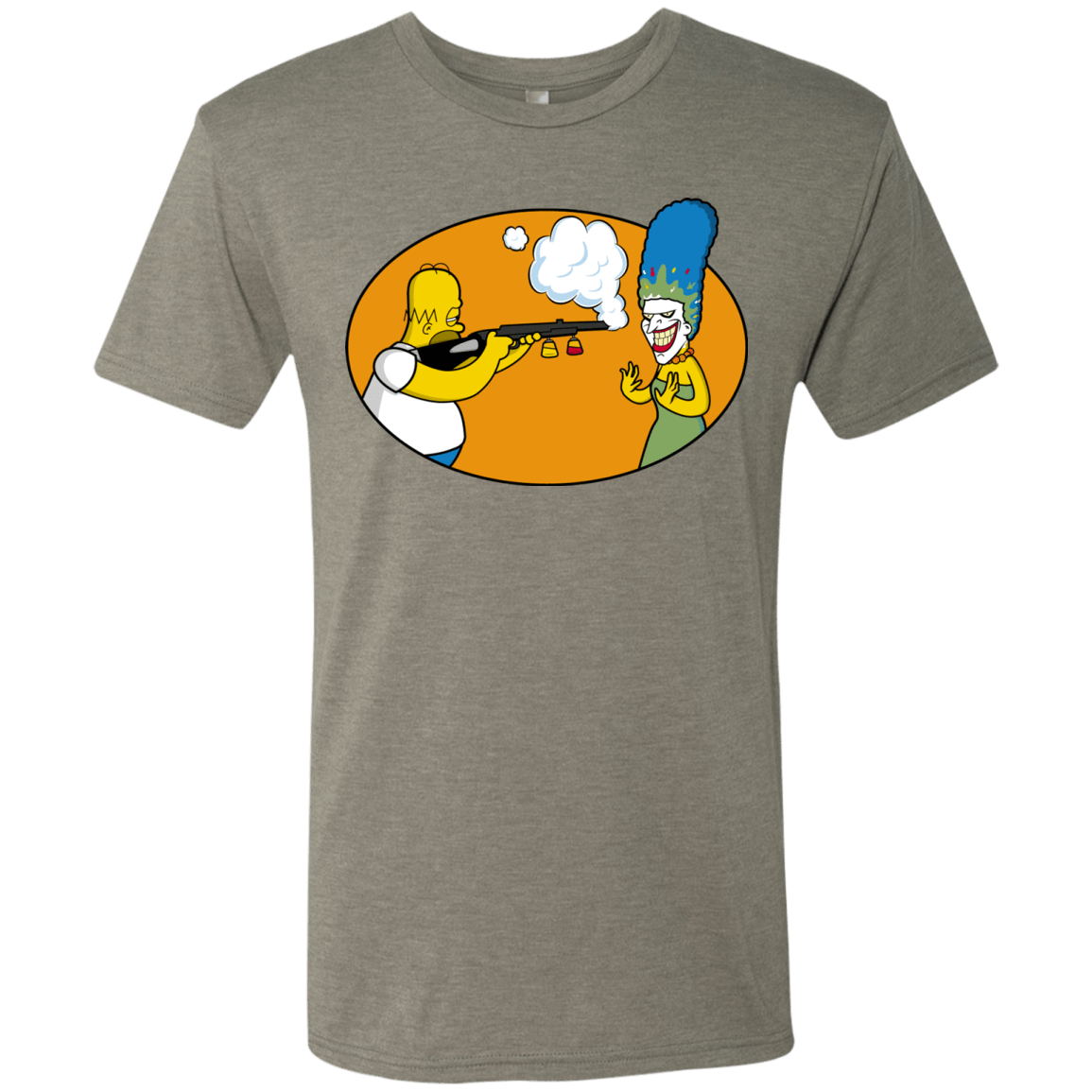 T-Shirts Venetian Grey / Small Make Up Gun Men's Triblend T-Shirt