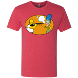 T-Shirts Vintage Red / Small Make Up Gun Men's Triblend T-Shirt