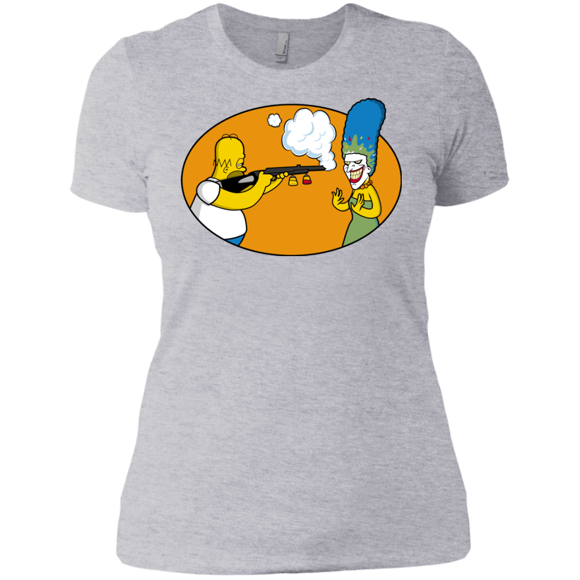 T-Shirts Heather Grey / X-Small Make Up Gun Women's Premium T-Shirt