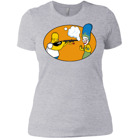 T-Shirts Heather Grey / X-Small Make Up Gun Women's Premium T-Shirt