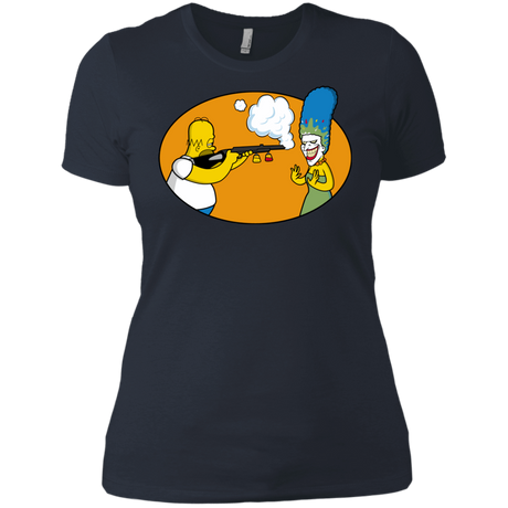 T-Shirts Indigo / X-Small Make Up Gun Women's Premium T-Shirt