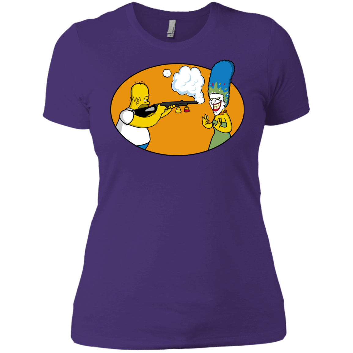 T-Shirts Purple Rush/ / X-Small Make Up Gun Women's Premium T-Shirt