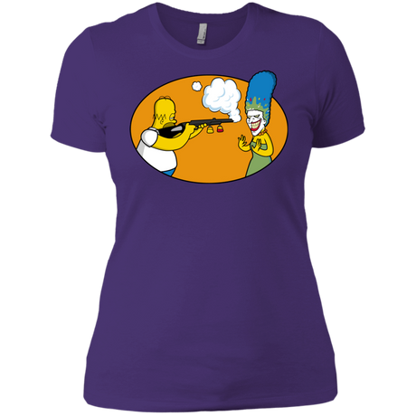 T-Shirts Purple Rush/ / X-Small Make Up Gun Women's Premium T-Shirt