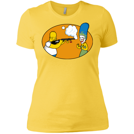 T-Shirts Vibrant Yellow / X-Small Make Up Gun Women's Premium T-Shirt
