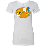 T-Shirts Heather White / Small Make Up Gun Women's Triblend T-Shirt