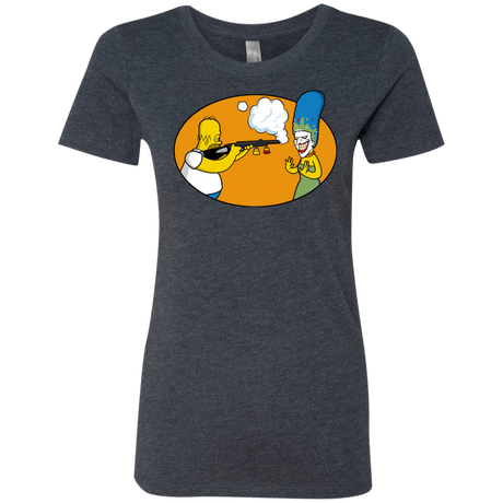 T-Shirts Vintage Navy / Small Make Up Gun Women's Triblend T-Shirt