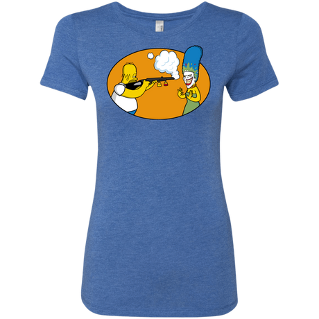 T-Shirts Vintage Royal / Small Make Up Gun Women's Triblend T-Shirt