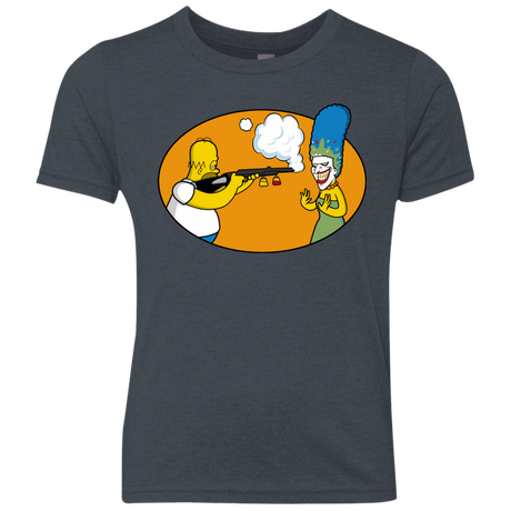 T-Shirts Vintage Navy / YXS Make Up Gun Youth Triblend T-Shirt