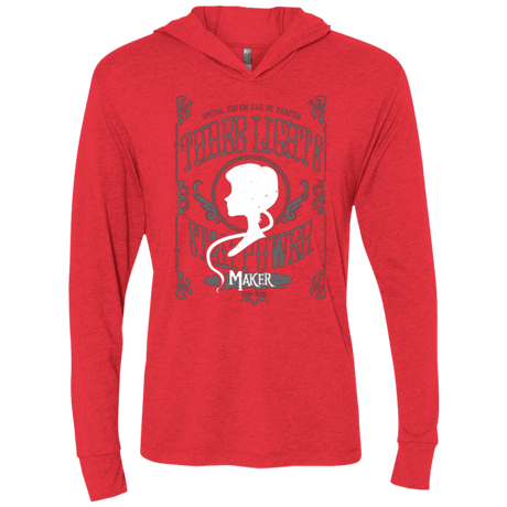 T-Shirts Vintage Red / X-Small Maker Triblend Long Sleeve Hoodie Tee