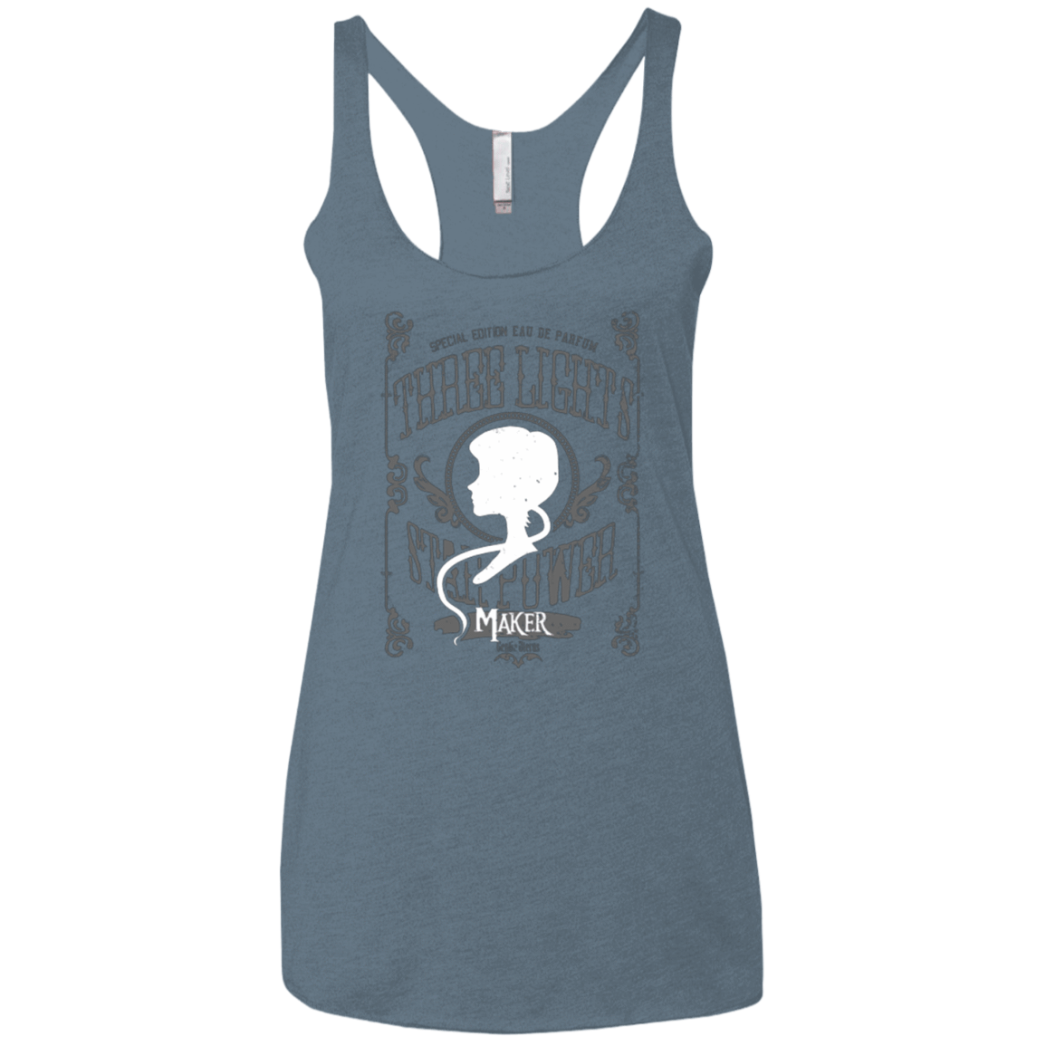 T-Shirts Indigo / X-Small Maker Women's Triblend Racerback Tank