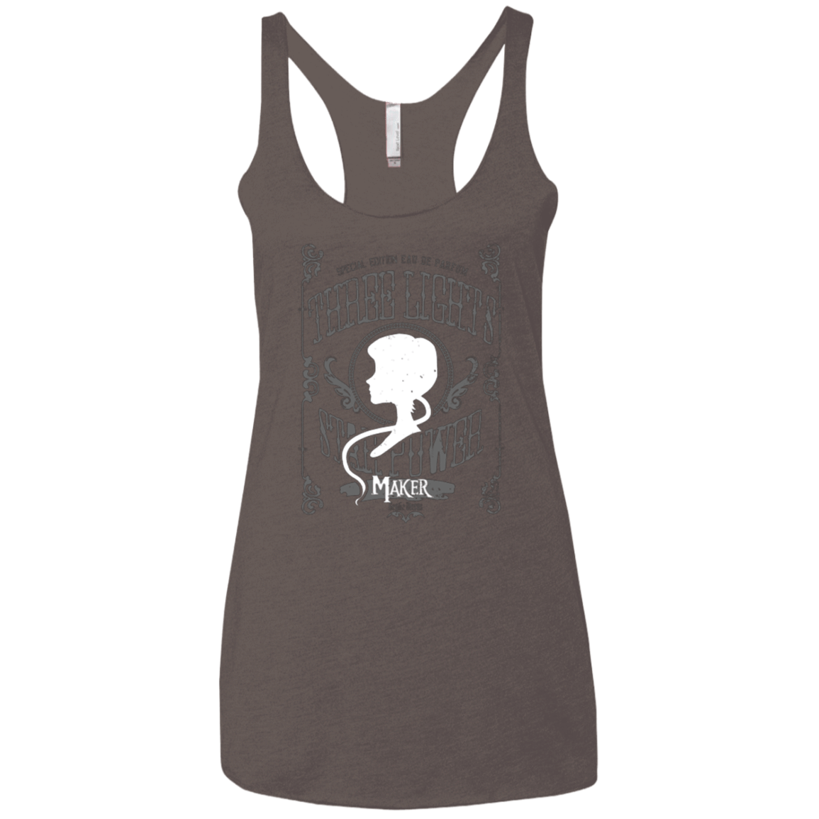 T-Shirts Macchiato / X-Small Maker Women's Triblend Racerback Tank