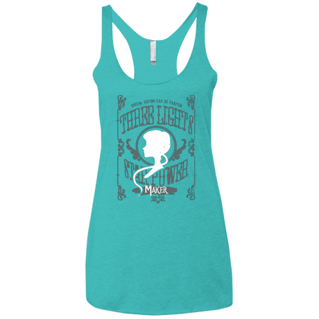 T-Shirts Tahiti Blue / X-Small Maker Women's Triblend Racerback Tank