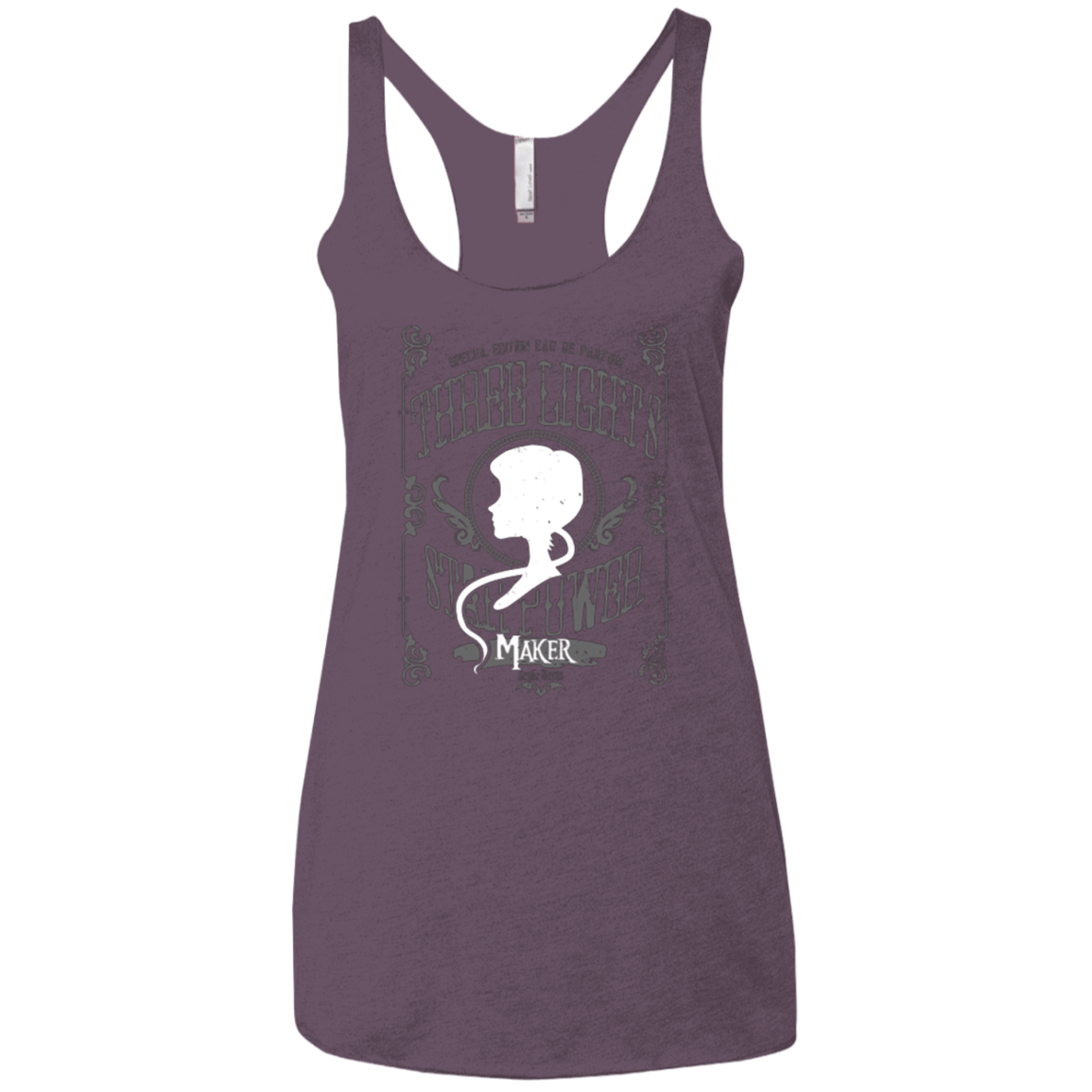 T-Shirts Vintage Purple / X-Small Maker Women's Triblend Racerback Tank