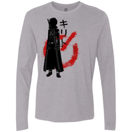 T-Shirts Heather Grey / Small Male gamer Men's Premium Long Sleeve