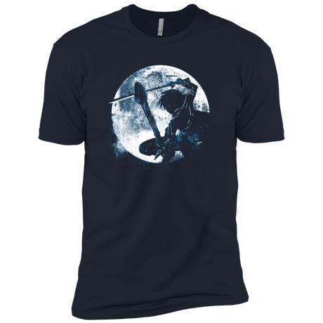 T-Shirts Midnight Navy / YXS Male Gamer Moon Boys Premium T-Shirt