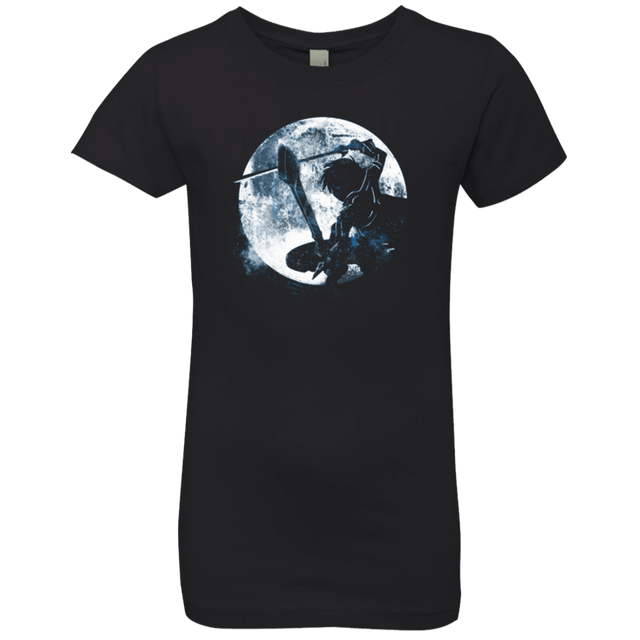 T-Shirts Black / YXS Male Gamer Moon Girls Premium T-Shirt
