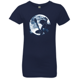 T-Shirts Midnight Navy / YXS Male Gamer Moon Girls Premium T-Shirt