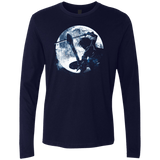 T-Shirts Midnight Navy / Small Male Gamer Moon Men's Premium Long Sleeve