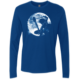 T-Shirts Royal / Small Male Gamer Moon Men's Premium Long Sleeve