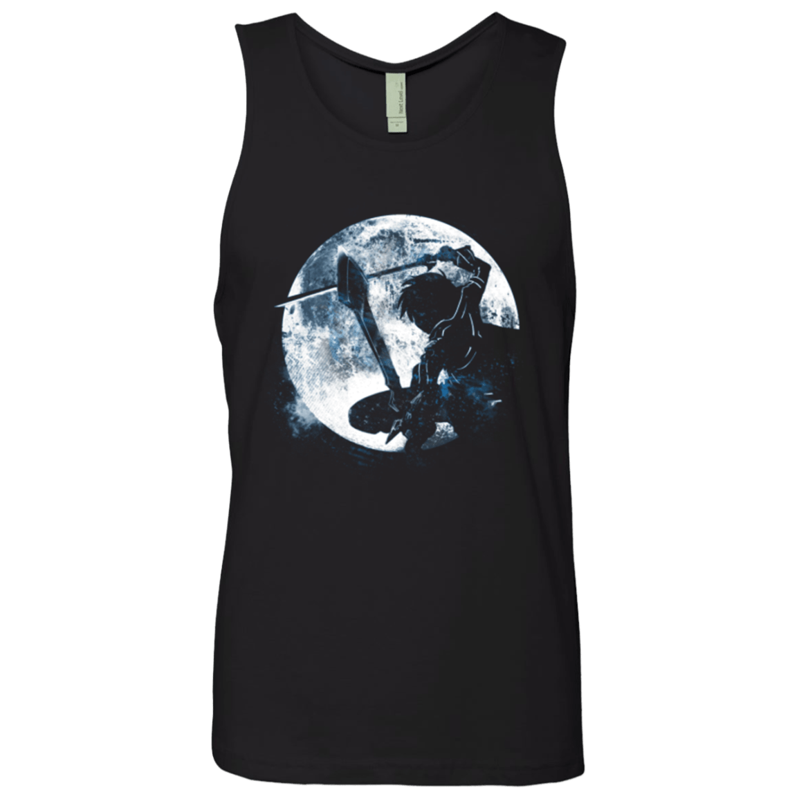 T-Shirts Black / Small Male Gamer Moon Men's Premium Tank Top
