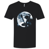 T-Shirts Black / X-Small Male Gamer Moon Men's Premium V-Neck