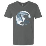 T-Shirts Heavy Metal / X-Small Male Gamer Moon Men's Premium V-Neck