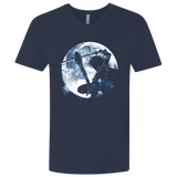 T-Shirts Midnight Navy / X-Small Male Gamer Moon Men's Premium V-Neck