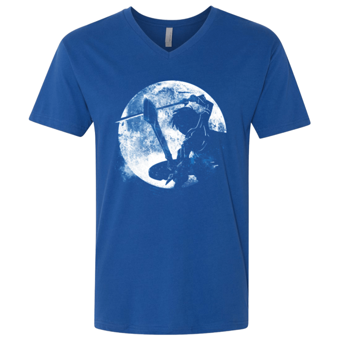 T-Shirts Royal / X-Small Male Gamer Moon Men's Premium V-Neck