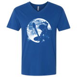T-Shirts Royal / X-Small Male Gamer Moon Men's Premium V-Neck