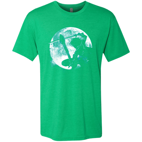 T-Shirts Envy / Small Male Gamer Moon Men's Triblend T-Shirt