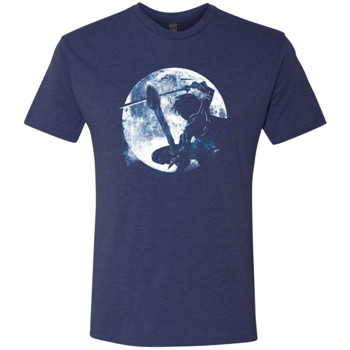 T-Shirts Vintage Navy / Small Male Gamer Moon Men's Triblend T-Shirt