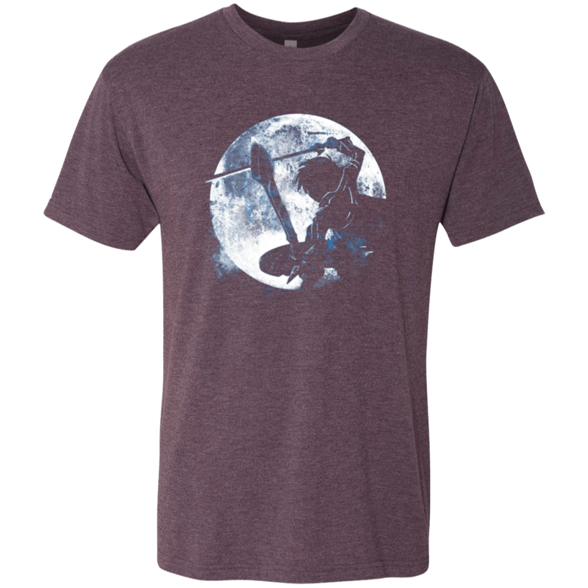 T-Shirts Vintage Purple / Small Male Gamer Moon Men's Triblend T-Shirt