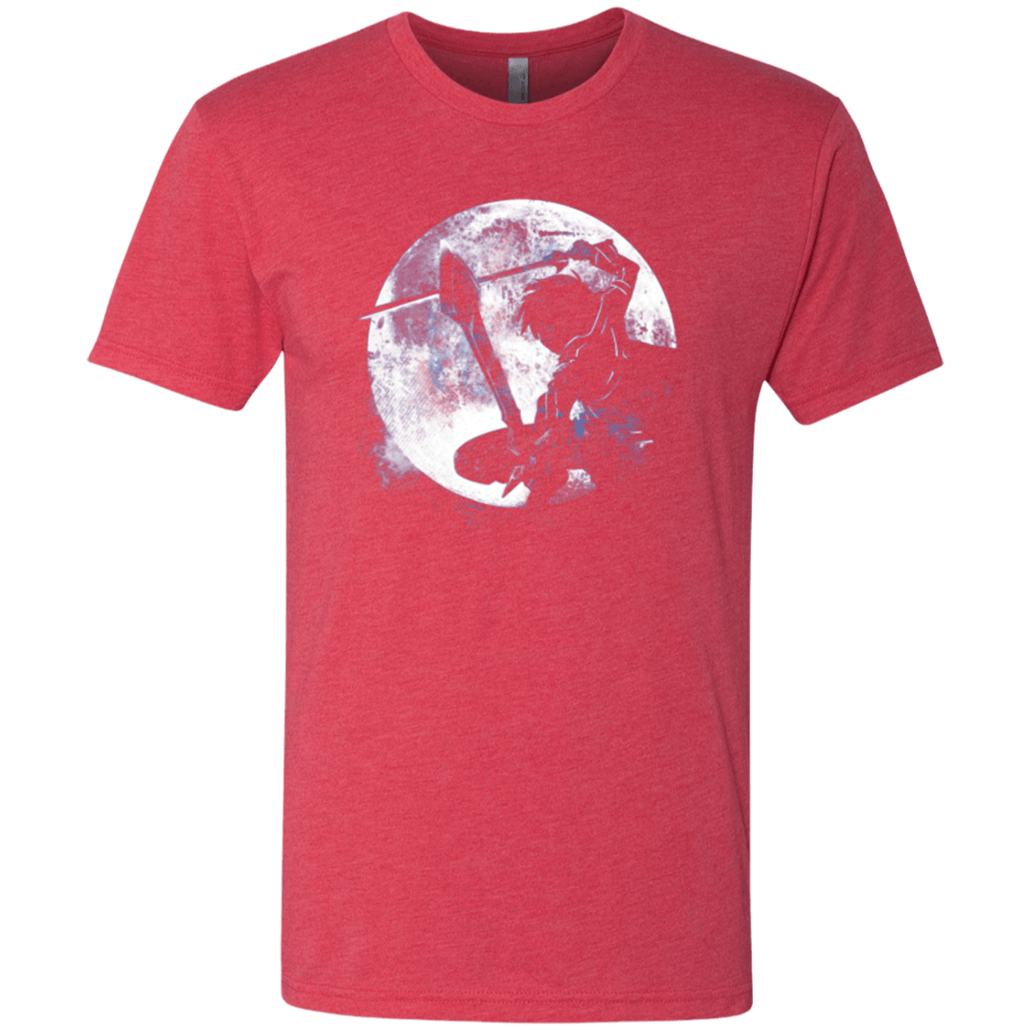 T-Shirts Vintage Red / Small Male Gamer Moon Men's Triblend T-Shirt