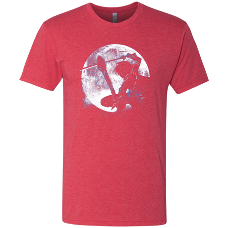 T-Shirts Vintage Red / Small Male Gamer Moon Men's Triblend T-Shirt