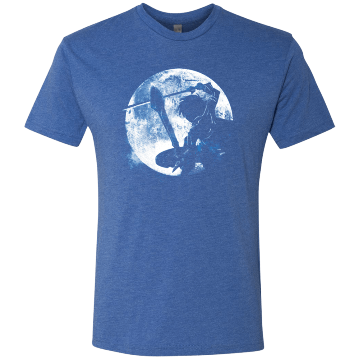 T-Shirts Vintage Royal / Small Male Gamer Moon Men's Triblend T-Shirt