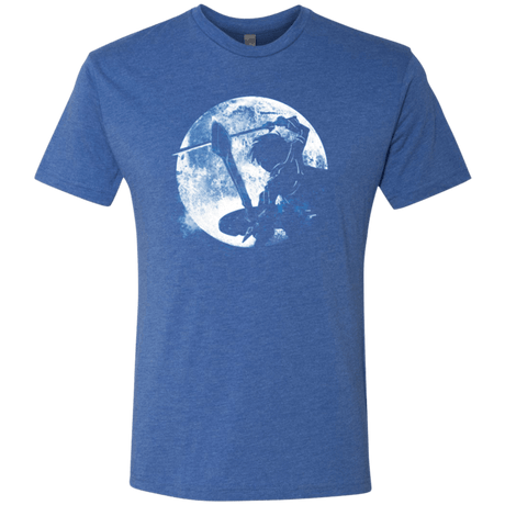 T-Shirts Vintage Royal / Small Male Gamer Moon Men's Triblend T-Shirt