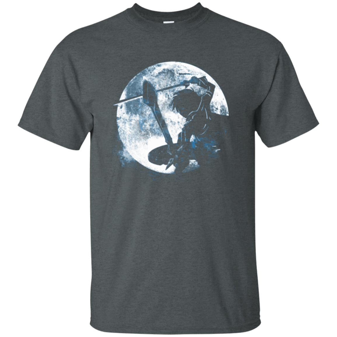 T-Shirts Dark Heather / Small Male Gamer Moon T-Shirt