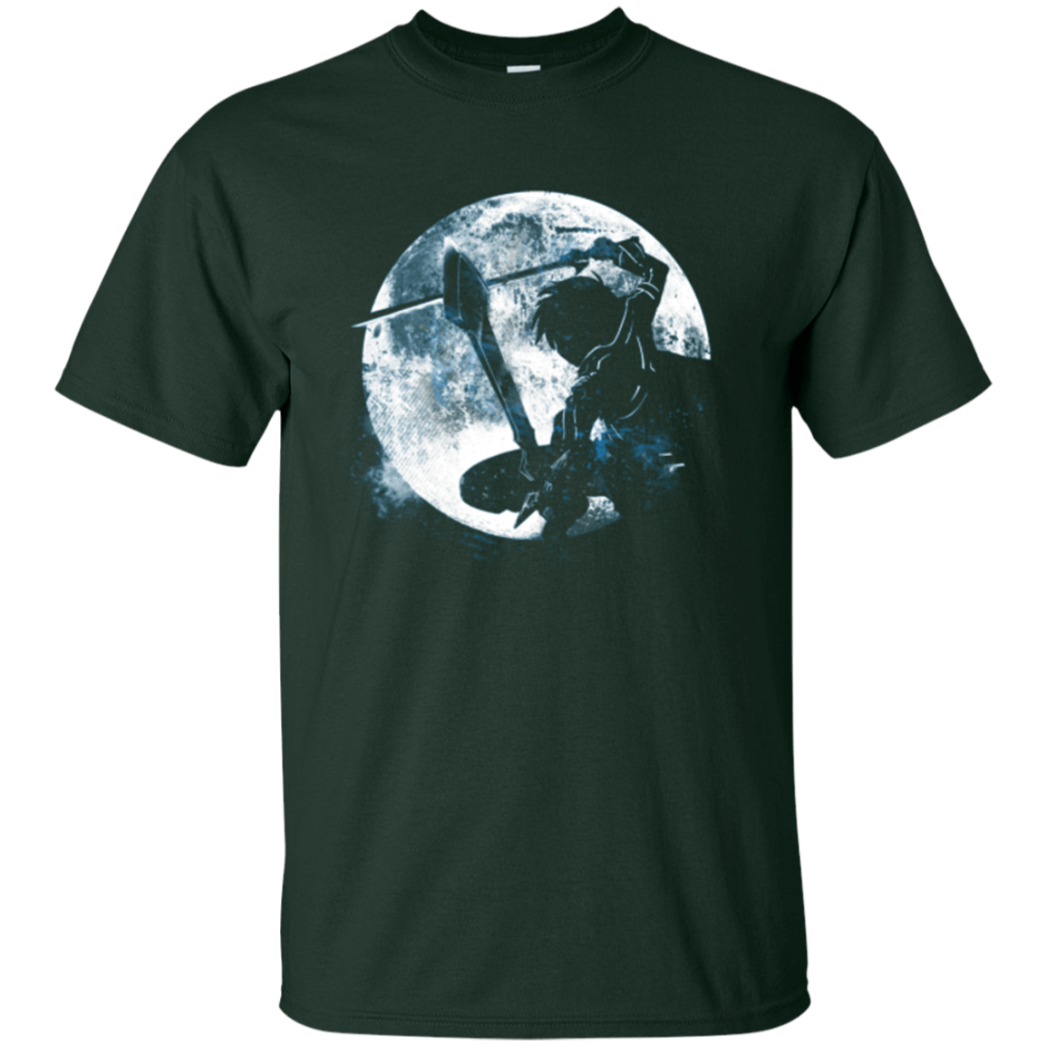 T-Shirts Forest Green / Small Male Gamer Moon T-Shirt