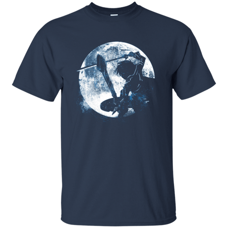 T-Shirts Navy / Small Male Gamer Moon T-Shirt