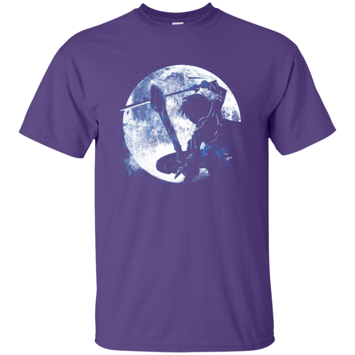 T-Shirts Purple / Small Male Gamer Moon T-Shirt