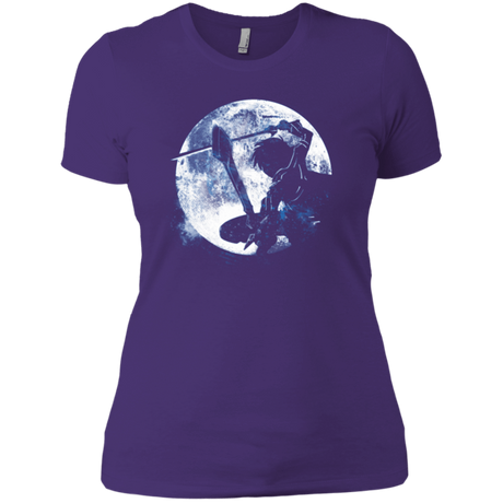T-Shirts Purple / X-Small Male Gamer Moon Women's Premium T-Shirt