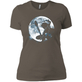 T-Shirts Warm Grey / X-Small Male Gamer Moon Women's Premium T-Shirt