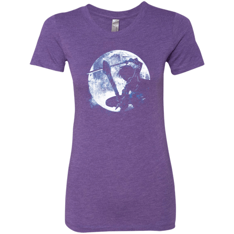T-Shirts Purple Rush / Small Male Gamer Moon Women's Triblend T-Shirt