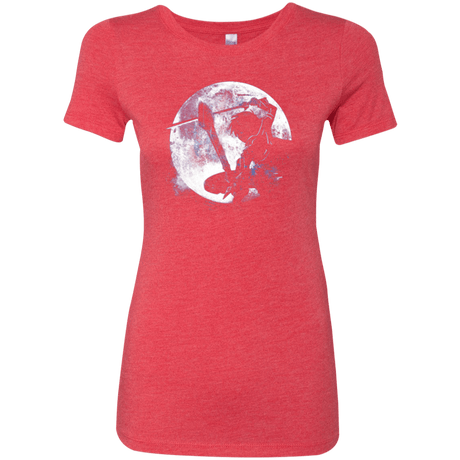 T-Shirts Vintage Red / Small Male Gamer Moon Women's Triblend T-Shirt