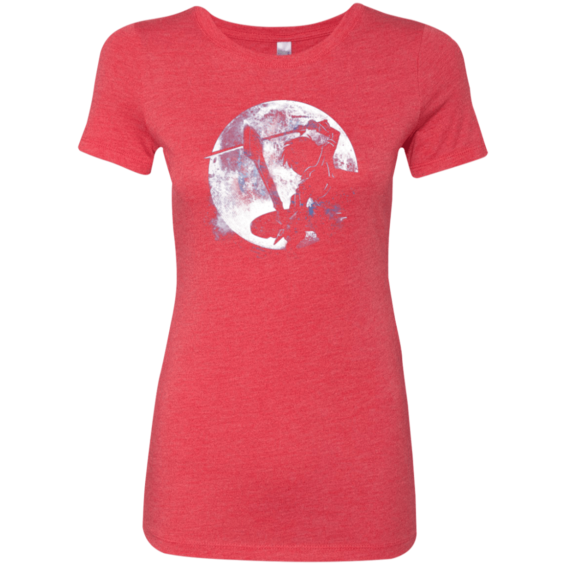 T-Shirts Vintage Red / Small Male Gamer Moon Women's Triblend T-Shirt