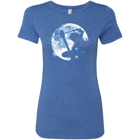 T-Shirts Vintage Royal / Small Male Gamer Moon Women's Triblend T-Shirt