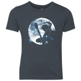 T-Shirts Vintage Navy / YXS Male Gamer Moon Youth Triblend T-Shirt